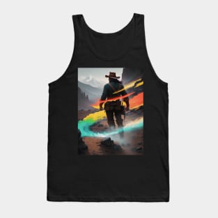 Red Dead Cowboy Tank Top